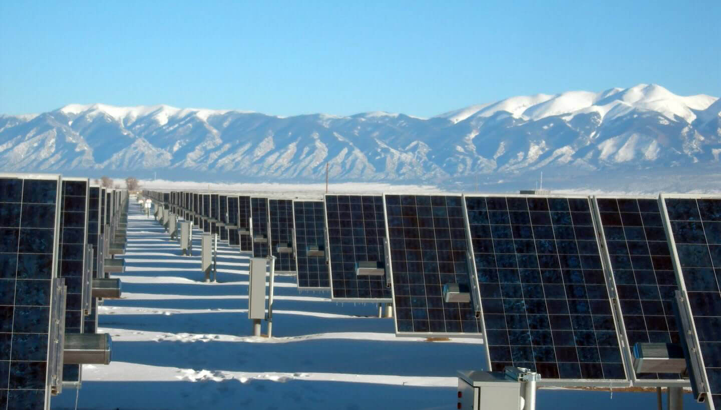 Climate Change Solar panels