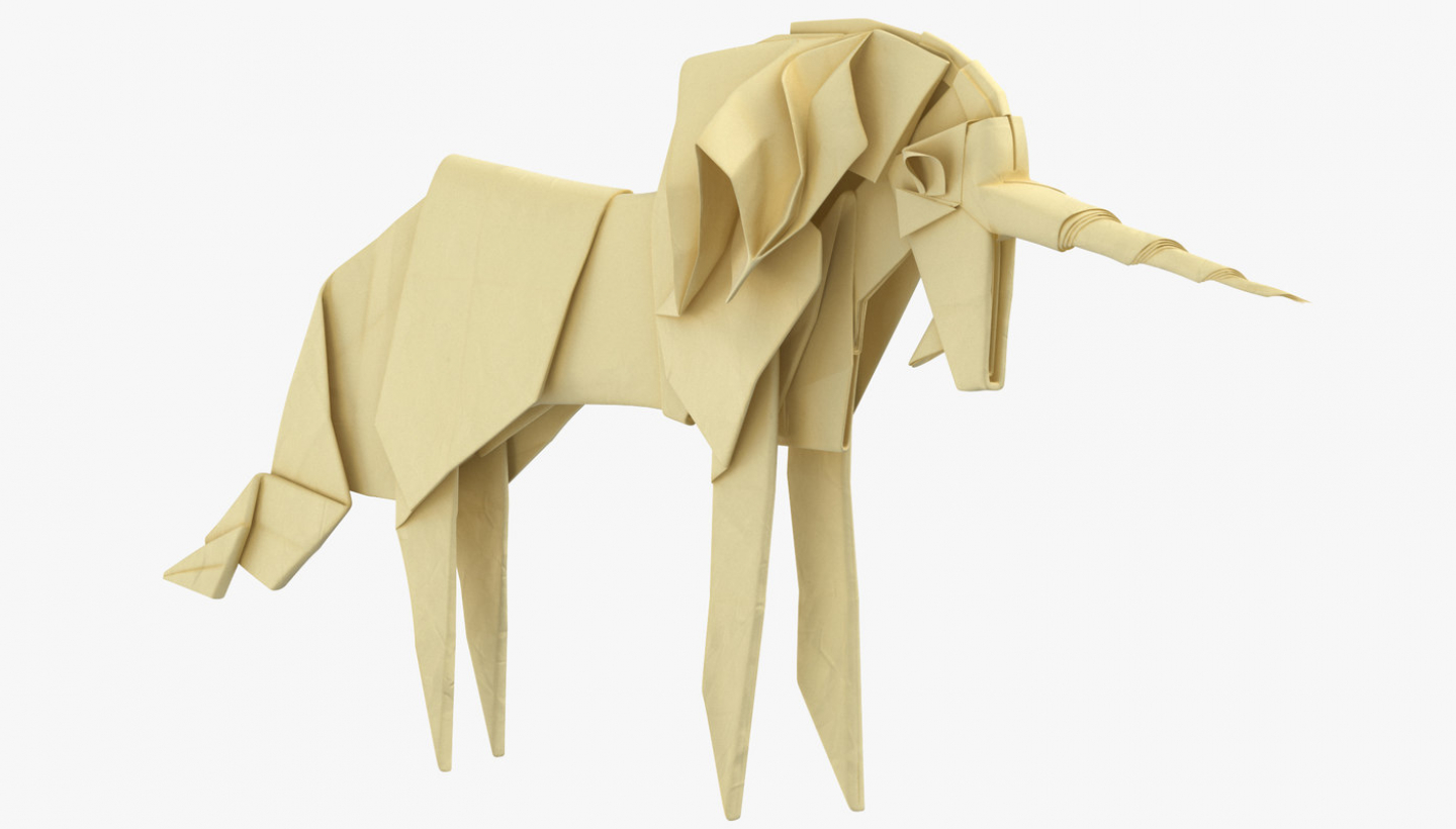 Unicorn Origami